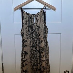 Motherhood Maternity snakeskin dress